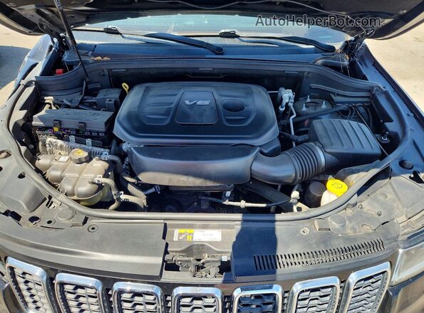 1C4RJEAG9HC950221 2017 JEEP GRAND Black Widok wnętrza z tyłu