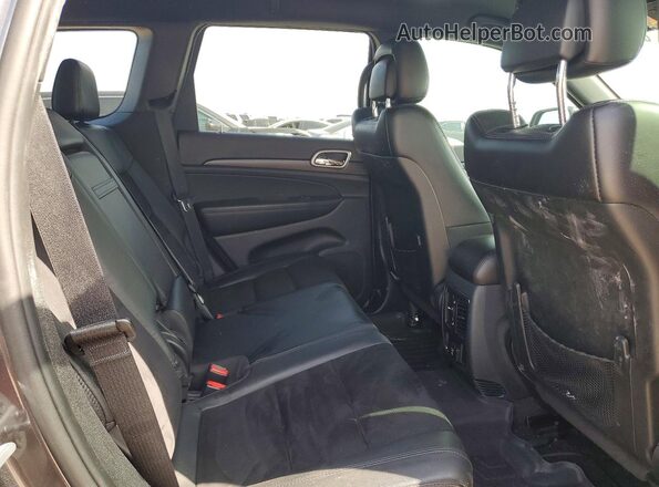1C4RJEAGXJC402458 2018 JEEP GRAND Gray უკანა სავარძლების ხედი