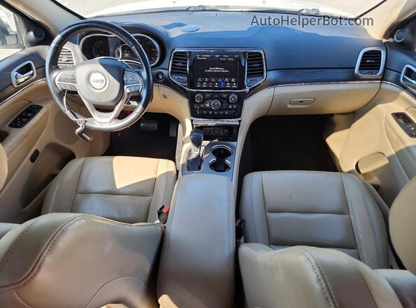 1C4RJEBG3NC125883 2022 JEEP GRAND Белый Вид панели приборов