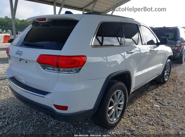 1C4RJEBG4GC482492 2016 JEEP GRAND CHEROKEE Белый Задняя правая четверть
