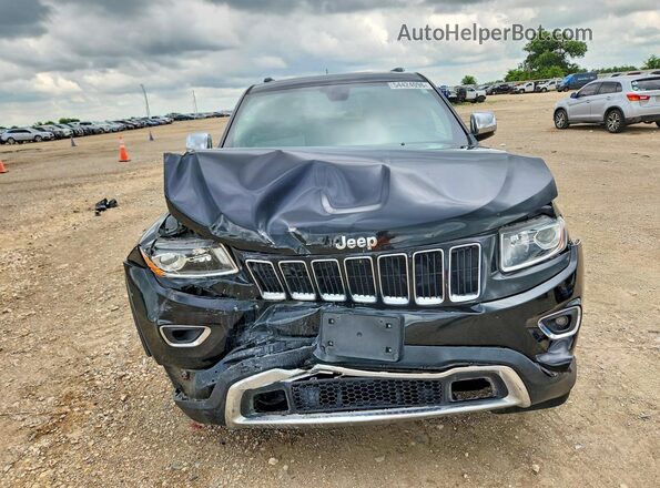 1C4RJEBG6GC306544 2016 JEEP GRAND Black Widok z przodu