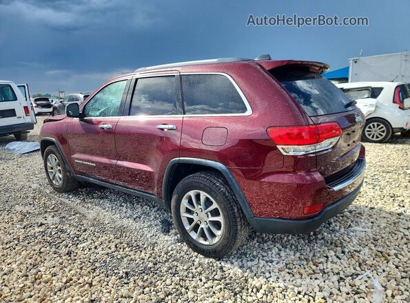 1C4RJEBG6GC329774 2016 JEEP GRAND Burgundy Հետևի ձախ