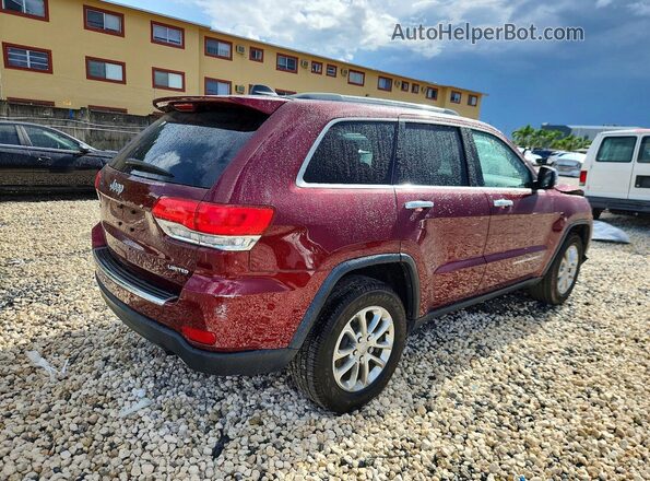 1C4RJEBG6GC329774 2016 JEEP GRAND Burgundy Հետևի աջ