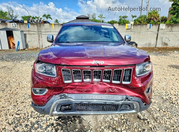1C4RJEBG6GC329774 2016 JEEP GRAND Burgundy Դիմացի տեսք