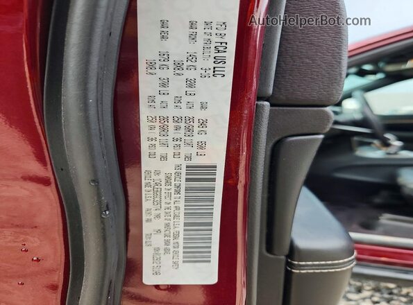1C4RJEBG6GC329774 2016 JEEP GRAND Burgundy Շարժիչի բաժամունքի տեսք