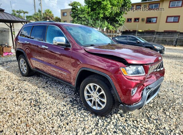 1C4RJEBG6GC329774 2016 JEEP GRAND Burgundy Առջևի աջ