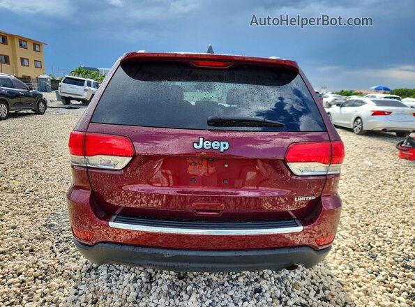 1C4RJEBG6GC329774 2016 JEEP GRAND Burgundy Հետևի տեսք