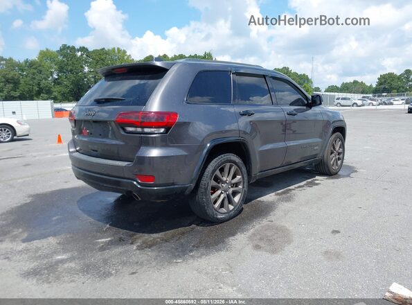 1C4RJEBG6GC336109 2016 JEEP GRAND CHEROKEE Gray Tył prawy