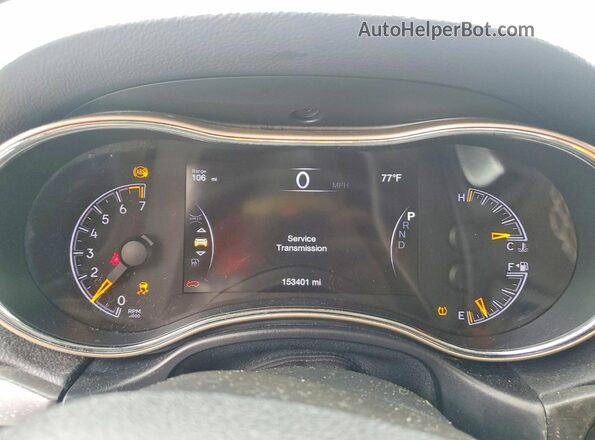 1C4RJEBG6HC674756 2017 JEEP GRAND White Vista del cuadro de instrumentos