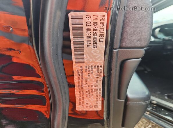 1C4RJEBG8MC636309 2021 JEEP GRAND Black Widok wnętrza 360 stopni