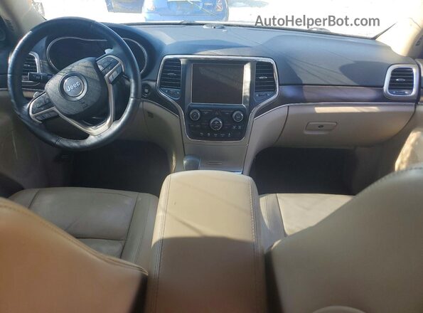 1C4RJEBG9HC634560 2017 JEEP GRAND White წინა პანელის ხედი
