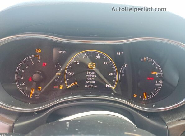 1C4RJEBG9HC634560 2017 JEEP GRAND White ხელსაწყოთა პანელის ხედი