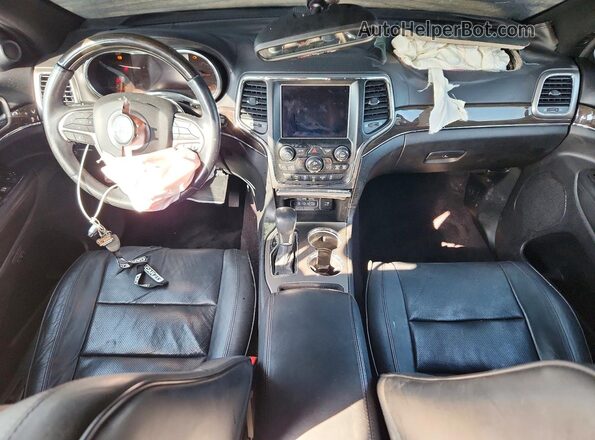 1C4RJECG1JC212495 2018 JEEP GRAND Серый Вид панели приборов