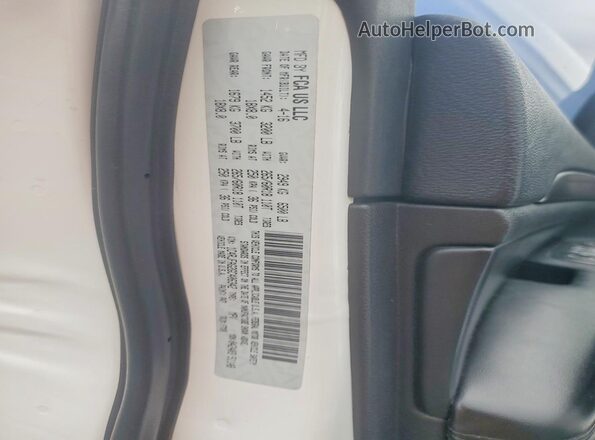1C4RJFAG2GC406342 2016 JEEP GRAND White Widok naklejki z numerem VIN