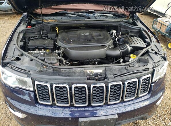 1C4RJFAG3HC940192 2017 JEEP GRAND Blue Vista del compartimento del motor