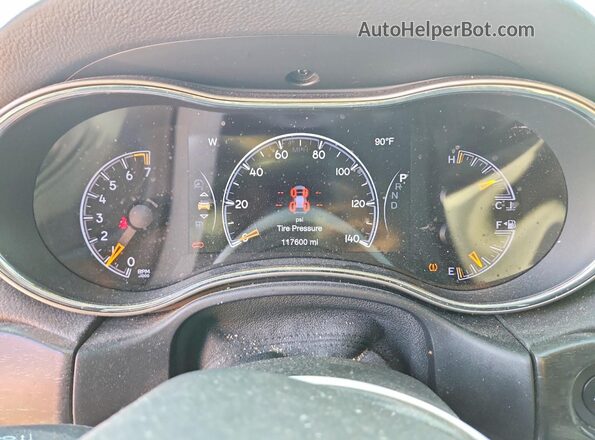 1C4RJFAG3JC250206 2018 JEEP GRAND Серый Вид щитка приборов