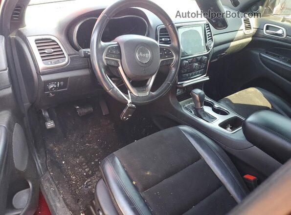 1C4RJFAG3KC809321 2019 JEEP GRAND Бордовый Вид панели приборов