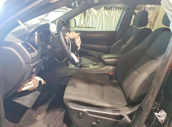 1C4RJFAG5JC499252 2018 JEEP GRAND Black წინა სალონის ხედი