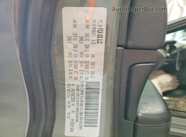1C4RJFAG5KC729793 2019 JEEP GRAND Gray VIN կոդի պիտակի տեսք