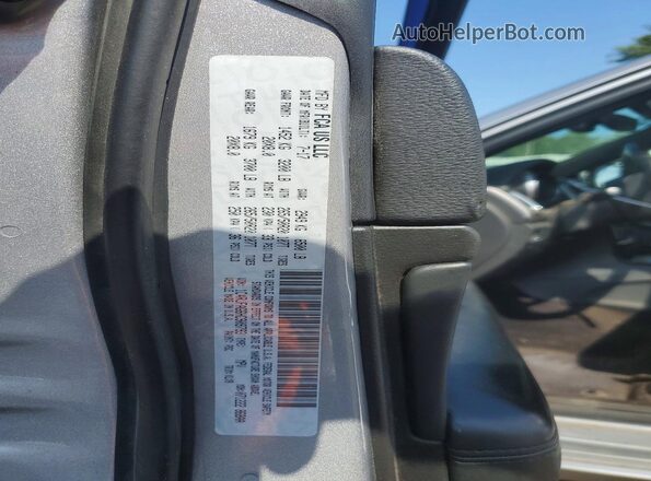 1C4RJFAG6HC909793 2017 JEEP GRAND Silver VIN sticker view
