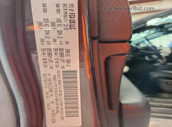 1C4RJFAG7LC250308 2020 JEEP GRAND Gray Widok wnętrza 360 stopni