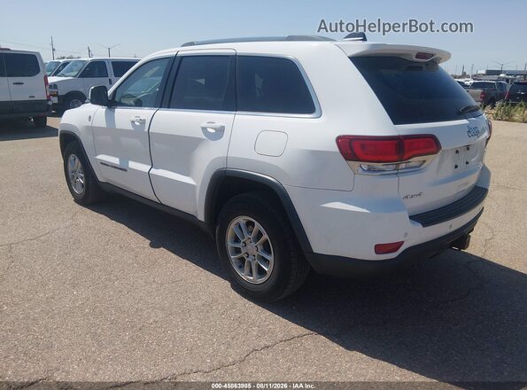 1C4RJFAG7LC288167 2020 JEEP GRAND CHEROKEE White Trasero izquierdo