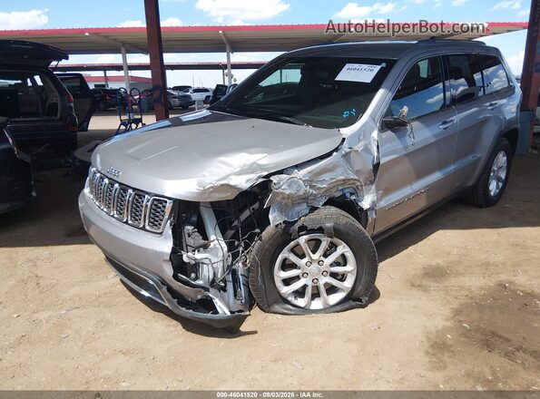 1C4RJFAG7MC810491 2021 JEEP GRAND CHEROKEE Silver წინა ხედი