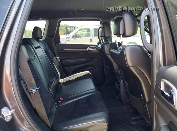 1C4RJFAG9JC229649 2018 JEEP GRAND Gray Widok wnętrza z tyłu