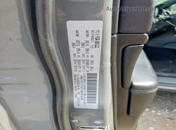 1C4RJFAG9KC831338 2019 JEEP GRAND Gray VIN կոդի պիտակի տեսք
