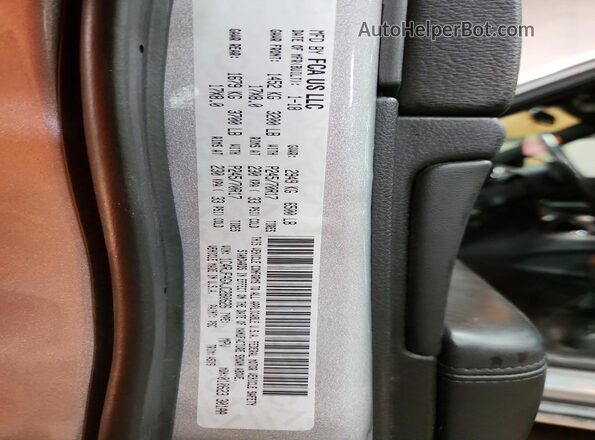1C4RJFAGXJC280626 2018 JEEP GRAND Серебряный Вид наклейки с VIN-кодом