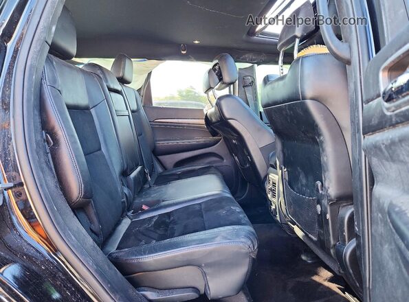 1C4RJFAGXJC332756 2018 JEEP GRAND Black უკანა სალონის ხედი