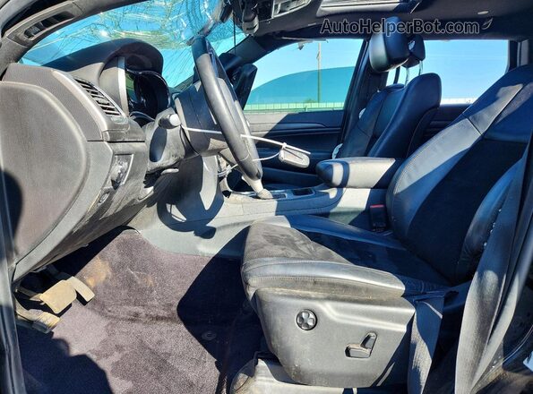 1C4RJFAGXJC332756 2018 JEEP GRAND Black წინა სალონის ხედი