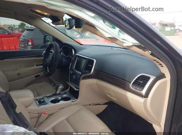 1C4RJFBG0GC491941 2016 JEEP GRAND CHEROKEE Black Front interior view