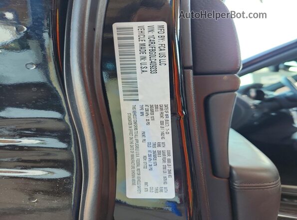1C4RJFBG0LC409233 2020 JEEP GRAND Black 360 interior view