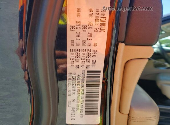 1C4RJFBG1GC496114 2016 JEEP GRAND Blue Widok naklejki z numerem VIN