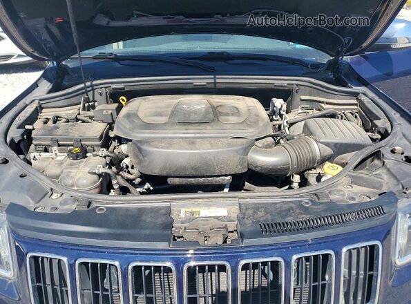 1C4RJFBG1GC496114 2016 JEEP GRAND Blue Widok komory silnika