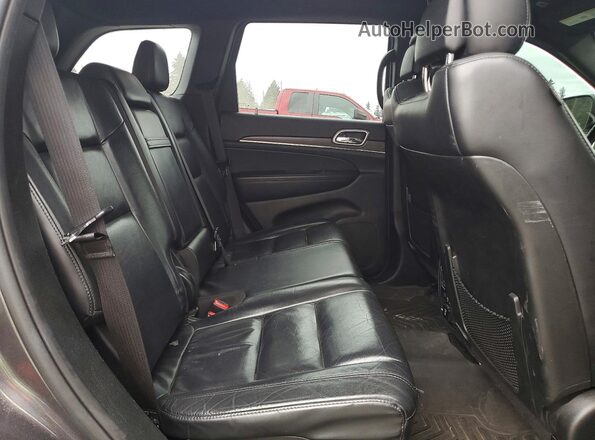 1C4RJFBG2JC509685 2018 JEEP GRAND Угольный Вид задней части салона
