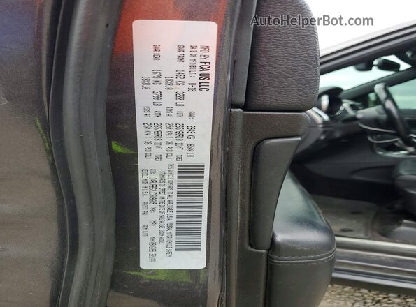 1C4RJFBG2JC509685 2018 JEEP GRAND Угольный Панорамный вид салона 360°