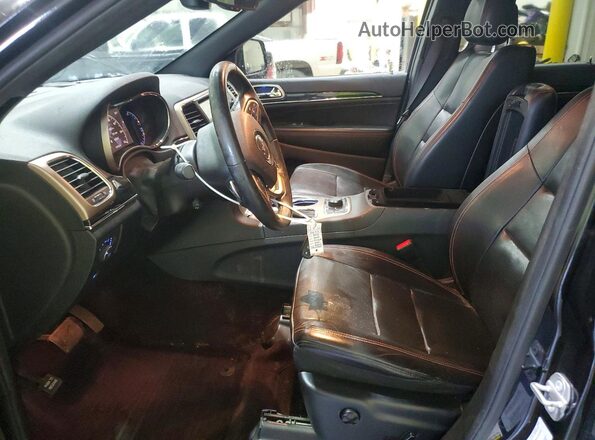 1C4RJFBG3GC337398 2016 JEEP GRAND Black Вид салону спереду