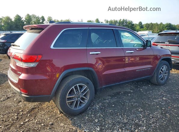 1C4RJFBG3LC313757 2020 JEEP GRAND Красный Задняя правая четверть