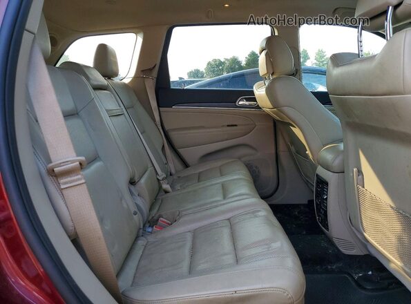 1C4RJFBG3LC313757 2020 JEEP GRAND Красный Вид задней части салона