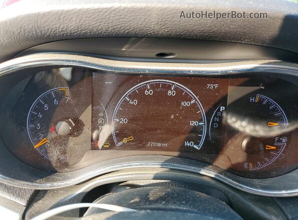 1C4RJFBG3LC313757 2020 JEEP GRAND Красный Вид щитка приборов