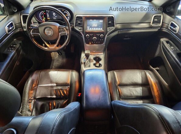 1C4RJFBG4JC259950 2018 JEEP GRAND Черный Вид панели приборов