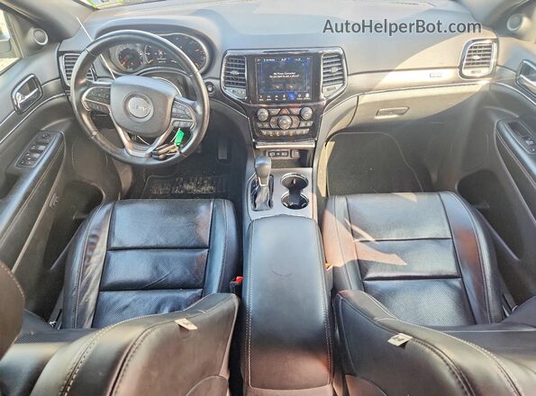 1C4RJFBG4MC525858 2021 JEEP GRAND Белый Вид панели приборов