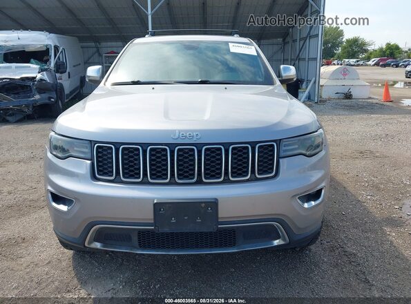 1C4RJFBG5HC918645 2017 JEEP GRAND CHEROKEE Silver Սարքավորումների վահանակի տեսք