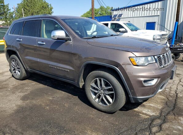 1C4RJFBG5JC212863 2018 JEEP GRAND Brown Przód prawy