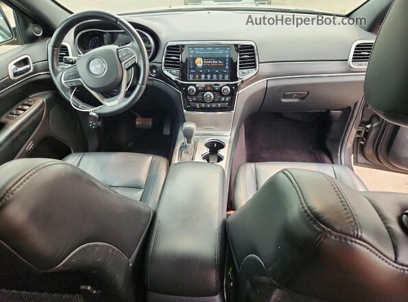 1C4RJFBG5KC531455 2019 JEEP GRAND Charcoal Dashboard view