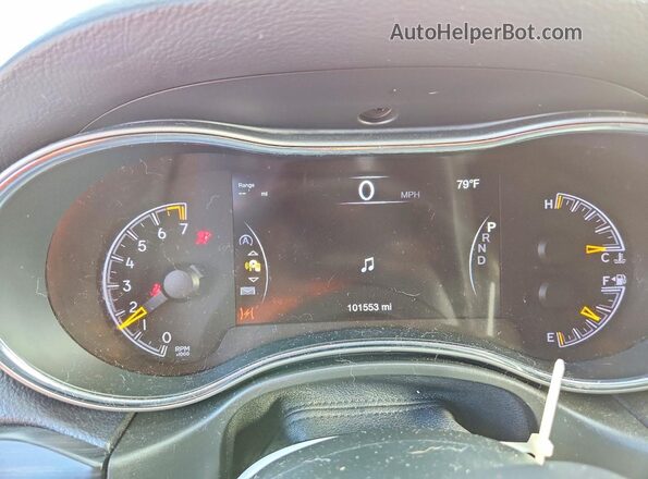 1C4RJFBG5LC280051 2020 JEEP GRAND White Instrument cluster view