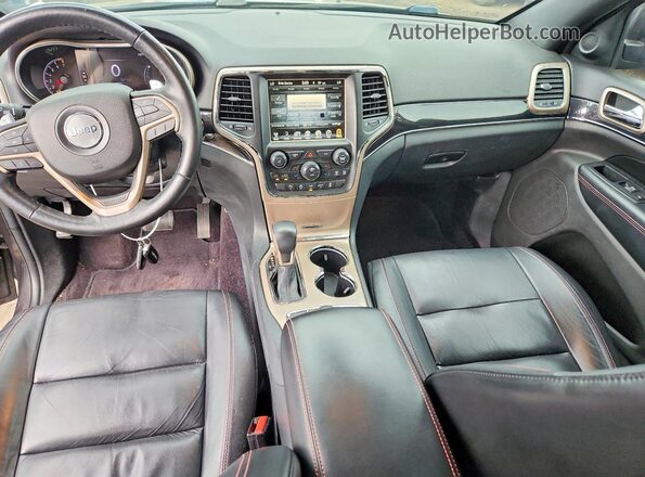 1C4RJFBG6GC343860 2016 JEEP GRAND Gray Առջևի վահանակի տեսք