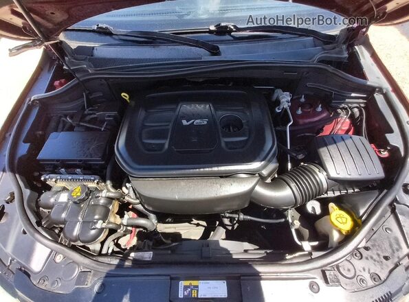1C4RJFBG6HC918654 2017 JEEP GRAND Burgundy ძრავის განყოფილების ხედი
